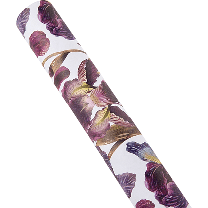 Бумага декоративная в рулоне "Flora. Ирисы", 1 x 0,7 м - 2