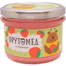 Фрутомед "Mirmeda" с клубникой, 250 гр