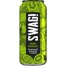 Напиток "SWAG!", вкус киви и фейхоа, 0.45 л