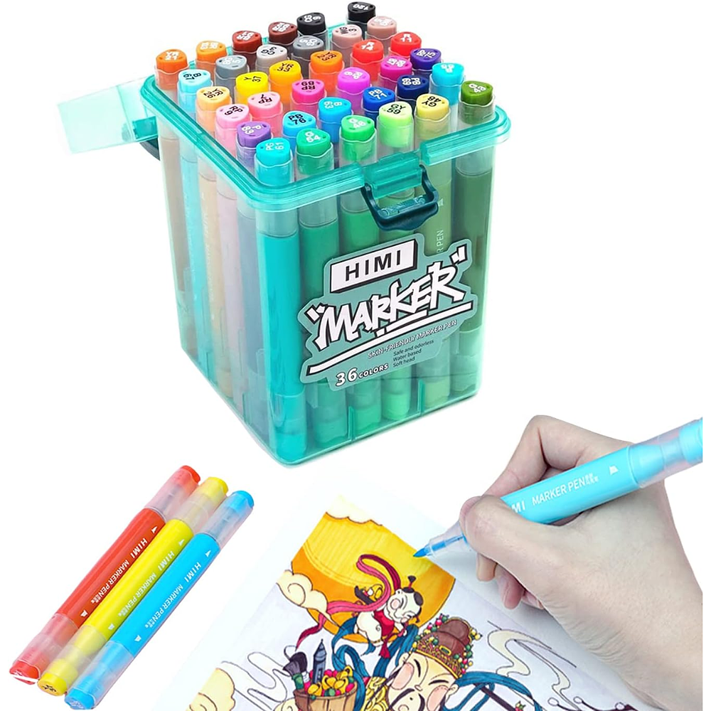 Набор маркеров художественных "Himi Miya", 36 шт/упак - 4