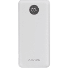 Внешний аккумулятор CANYON "PB-2002", 20000mAh, белый