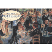 Открытки на английском языке "The Great Impressionists. 20 Fine-Art Cards"