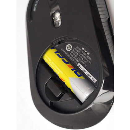 Мышь Xiaomi "Mi Dual Mode Wireless Mouse Silent (HLK4041GL)", беспроводная, 1300  dpi, 4 кнопки, черный - 5