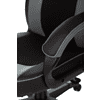 Кресло игровое Бюрократ Zombie GAME 17 экокожа, ткань, черный, серый - 5