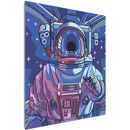 Картина по номерам "Астронавт"