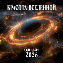 Календарь настенный перекидной "Красота Вселенной" на 2026 год