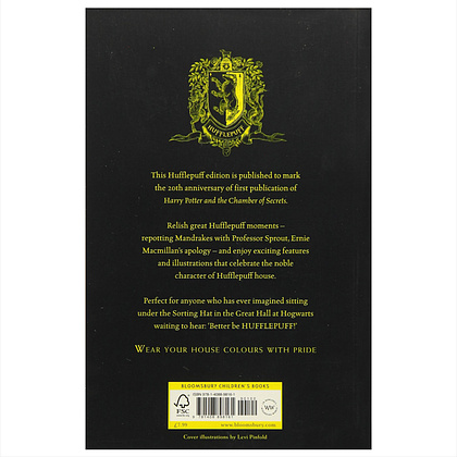 Книга на английском языке "Harry Potter and the Chamber of Secrets – Hufflepuff Ed Pb", Rowling J.K.  - 2