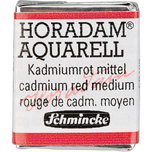 Краски акварельные "Schmincke Horadam", 347 кадмий красный средний, полукювета