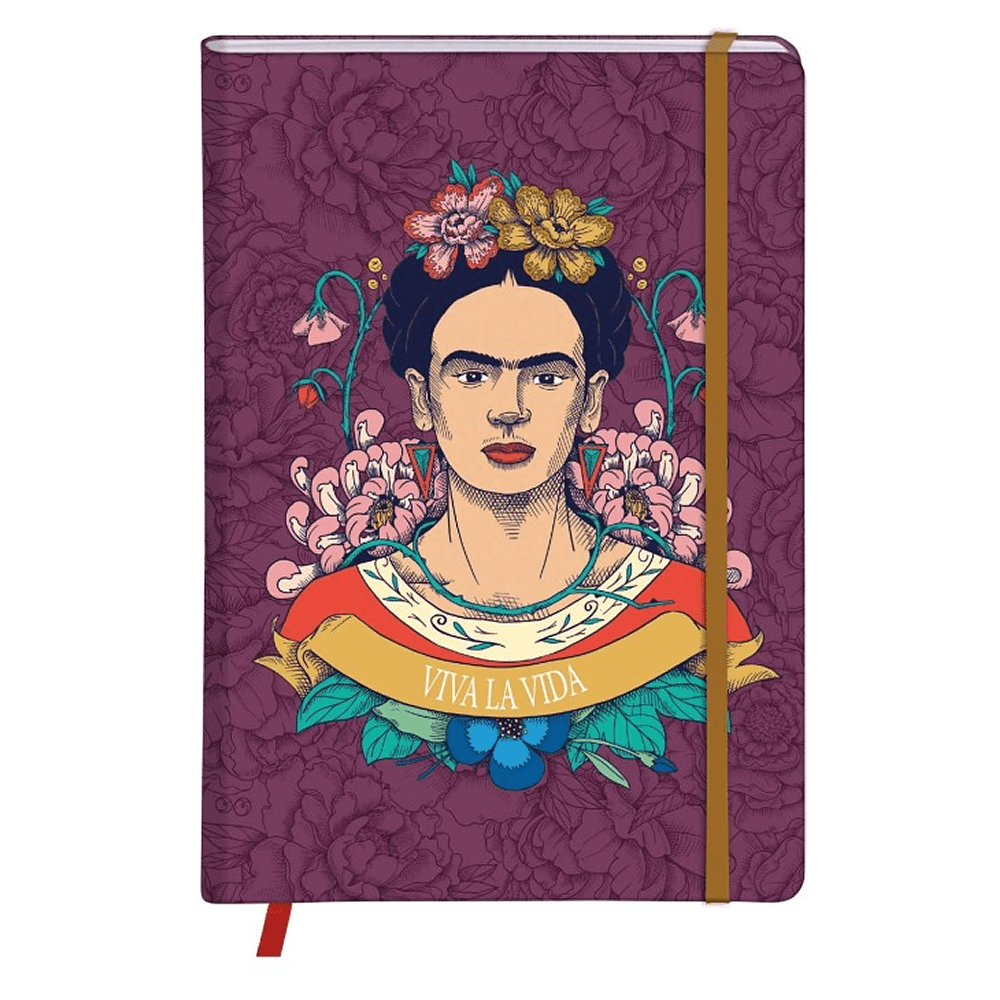 Блокнот "Frida Kahlo", А5, 80 листов, линейка, ассорти - 2