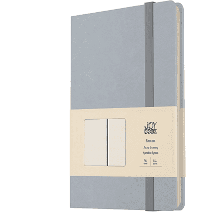 Блокнот "Joy Book. Туманное утро", А4, 96 листов, клетка, серый - 2