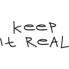 Кружка с двойными стенками и эффектом помятости «Keep it real», прозрачный             