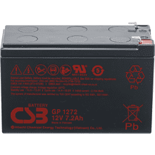 Аккумуляторная батарея CSB GP 1272 F2, 12 В, 7.2 Ач