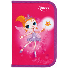 Пенал "Fairy", 1 отделение, с наполнением, -30%