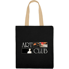 Сумка для покупок "Steady 260. ART CLUB. Фантазии художника. Пьер Юбер Сюблейра", хлопок, черный