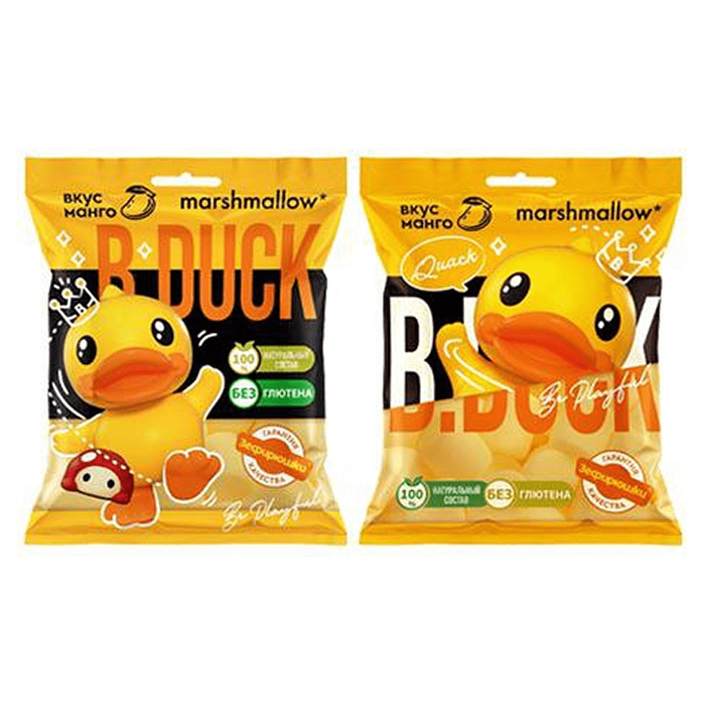 Зефир воздушный "Зефирюшки. B.Duck", 125 гр - 2