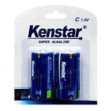Батарейки алкалиновые "KenStar C/LR14", 2 шт.