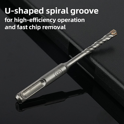 Бур по бетону Deli YS EDH-YCZ11006-E1, 6x110 мм, X-Tip, SDS-PLUS - 8 Бур по бетону Deli YS EDH-YCZ11006-E1, 6x110 мм, X-Tip, SDS-PLUS - 8