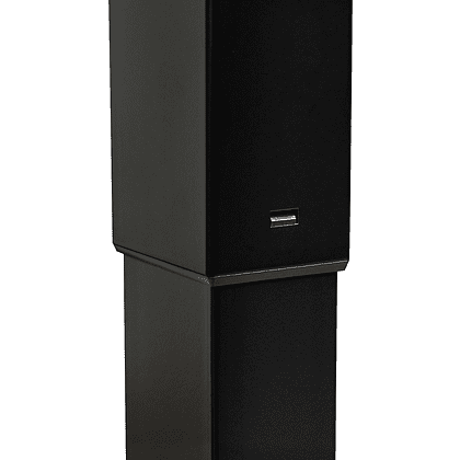 Стол с электроприводом двухмоторный Fit Focus Space Dual (720-1200 мм), черный/Белый альпийский (регулируемый по высоте каркас арт. 9220296 и столешница арт. 9197776)  - 6