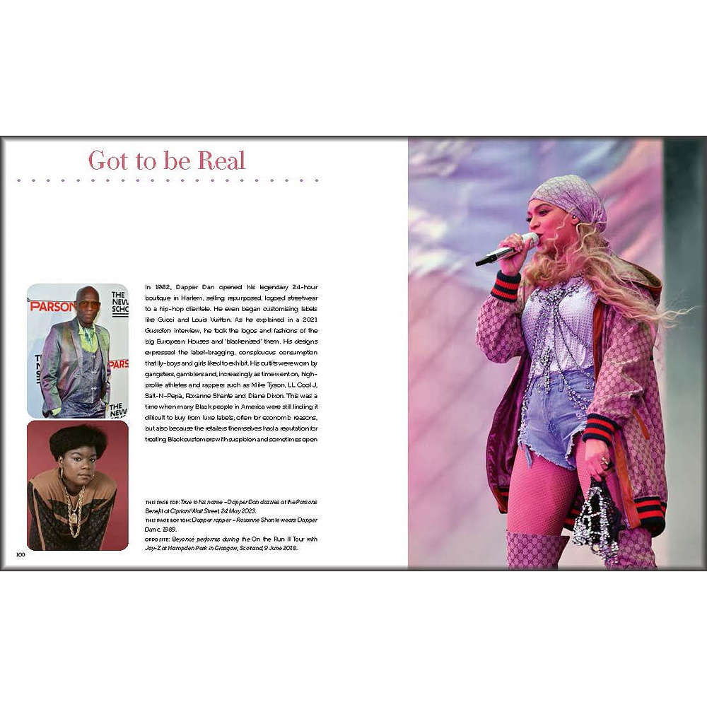 Книга на английском языке "Beyonce and the Clothes She Wears", Newman T.  - 6