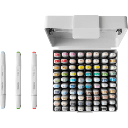 Набор маркеров художественных "Himi", 80 штук