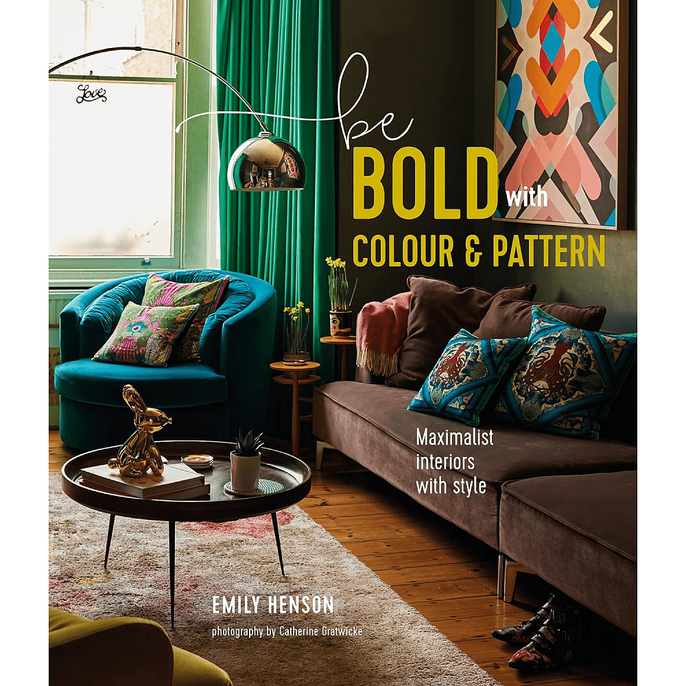 Книга на английском языке "Be Bold with Colour and Pattern", Emily Henson