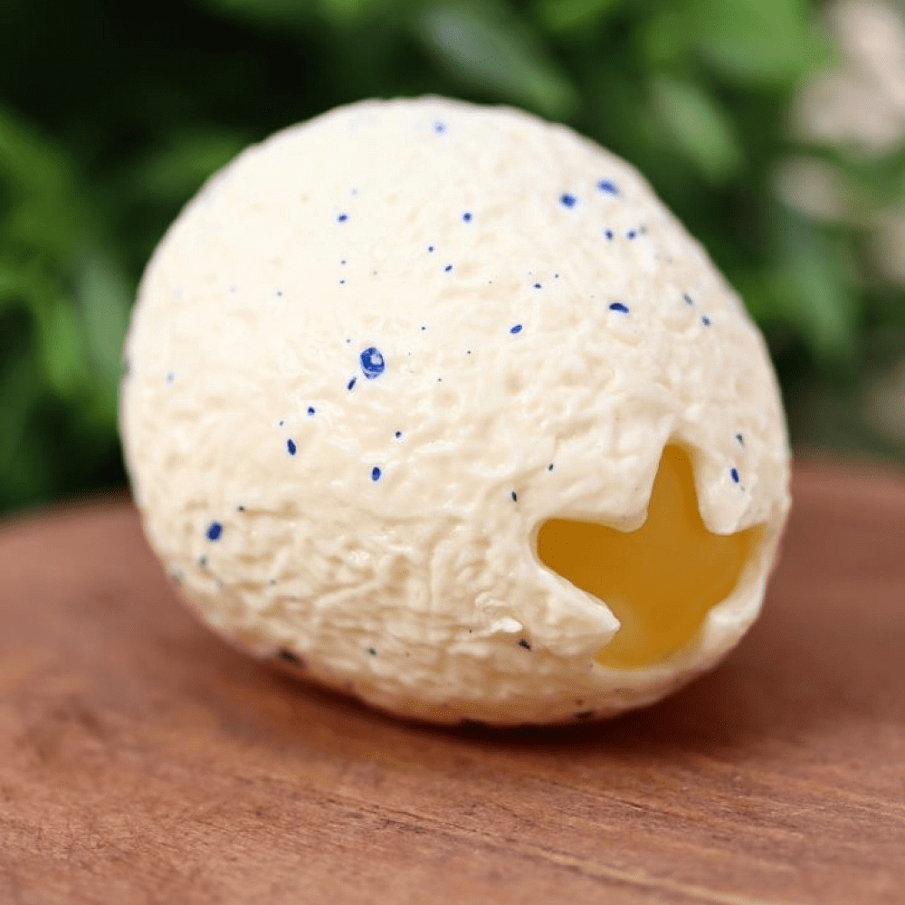 Антистресс "Dinosaur egg", белый - 4