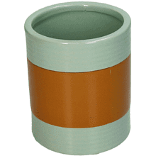 Кашпо "Planter Olives", керамика, разноцветный