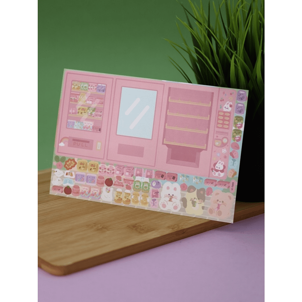Стикерпак "Игра Showcase pink", 20.5х11.5 см - 7