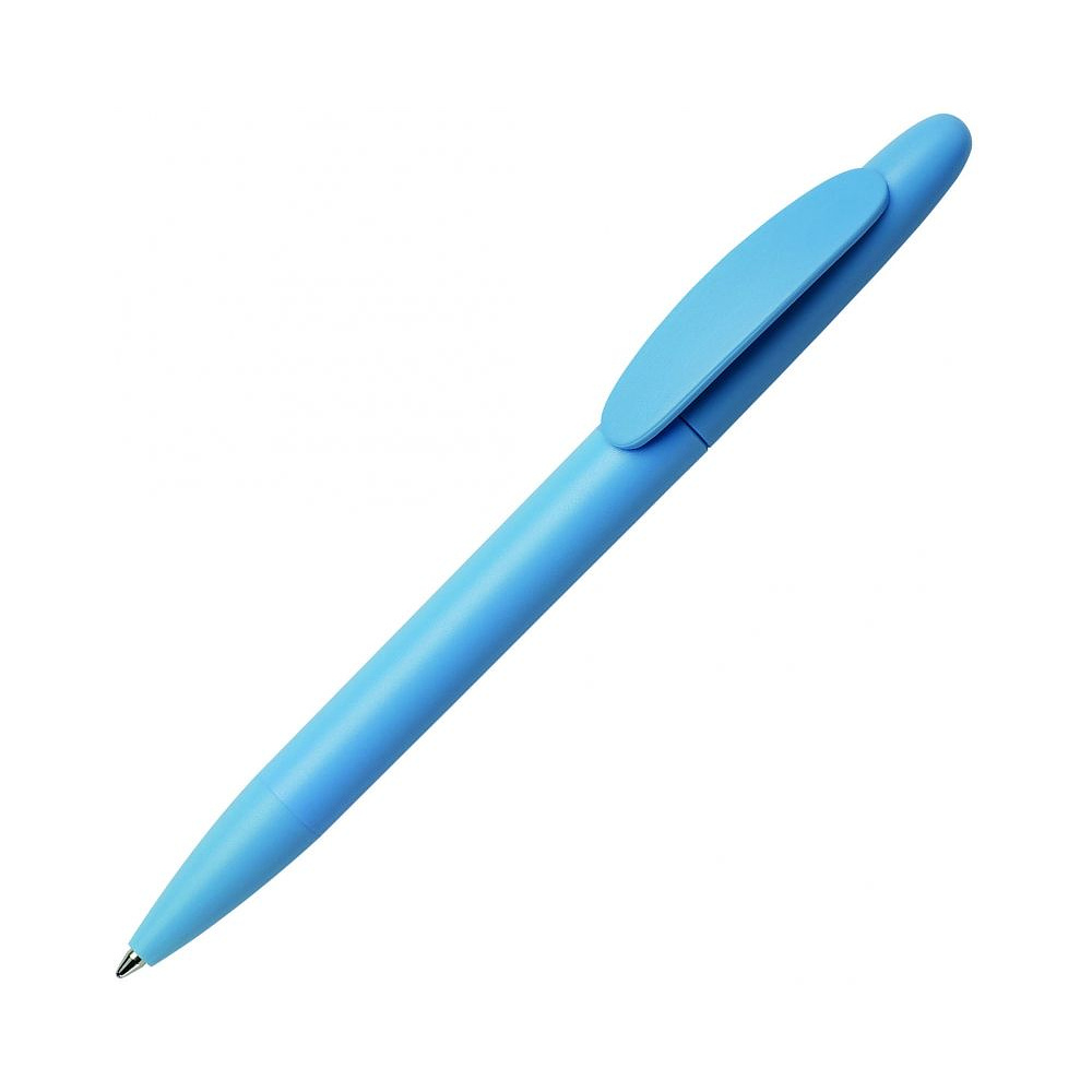 Ручка шариковая автоматическая "Icon MATT", 1.0 мм, светло-голубой, стерж. синий