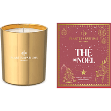 Свеча ароматическая PLANTES&PARFUMS "Christmas Tea", Christmas Collection 2026, 180 гр