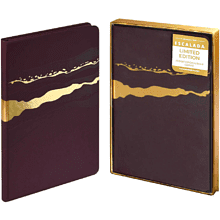 Ежедневник недатированный "Софт-тач", А5, 240 страниц, бордовый