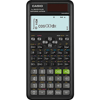 Калькулятор научный Casio "FX-991ES Plus 2", 417 функций, черный 