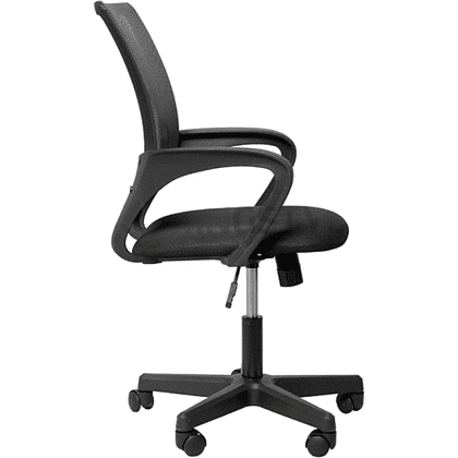 Кресло для персонала ПМК 695 CH ткань, черный, пластик - 2