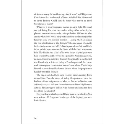 Книга на английском языке  "Ballad of songbirds and snakes", Suzanne Collins - 3