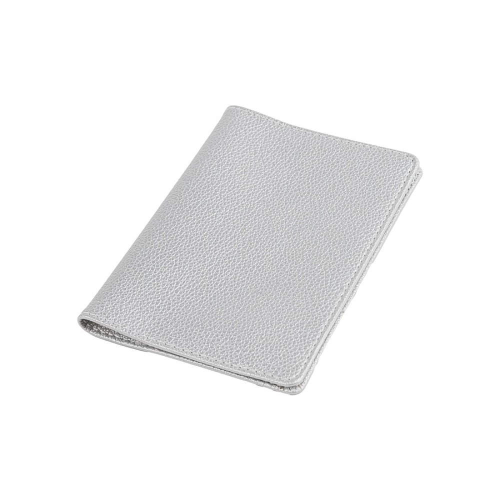 Обложка для паспорта "Серебро", кожзам - 5