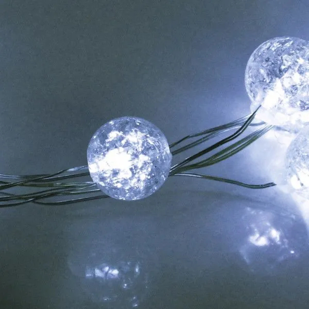 Гирлянда LED "Жемчужина", 2 м, белый - 6