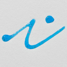 Контур декоративный "EFFECT LINER", 28 мл, 8953 блестящий синий