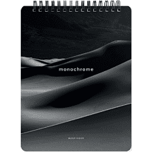 Блокнот "Dune бархан", А5, 80 листов, в клетку, черный