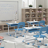 Комплект Ergosmart ученический Smart B207EDU: комплект мебели (парта и стул) B207EDU, чехол декоративный на стул Т13 - 9