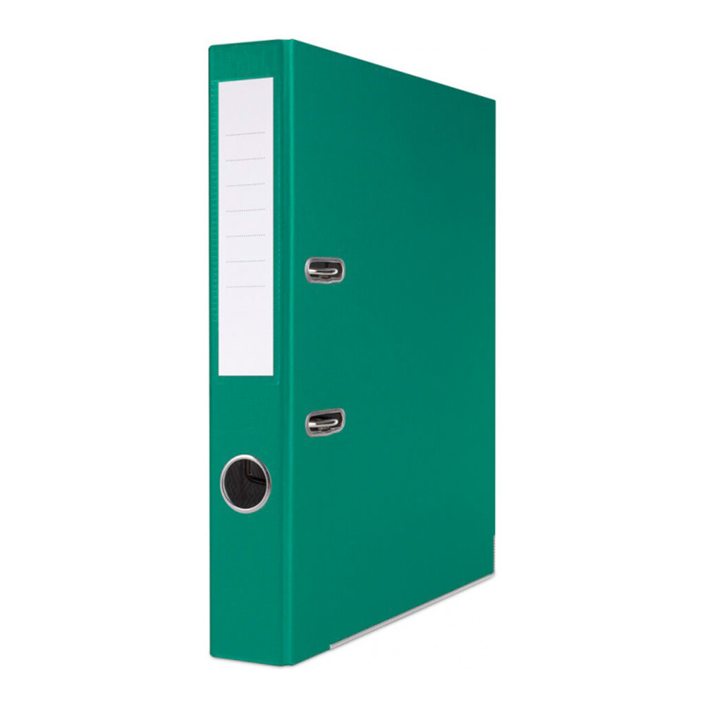 Папка-регистратор "Basic-Smart", А4, 50 мм, ПВХ ЭКО, зеленый