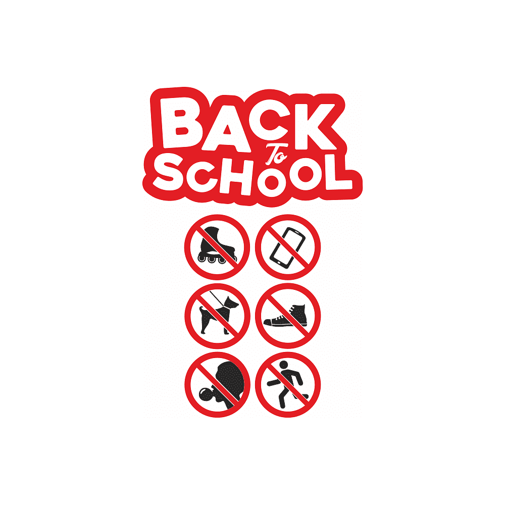 Контейнер для еды "Back to School. Школа", бамбук, бежевый - 2