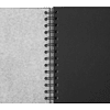Скетчбук для пастели "GrafArt" с калькой, 270 г/м2, А4, 20 листов, черный - 4