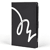 Блокнот "Doodle total black", А5, 96 листов, черный, срез черный - 3