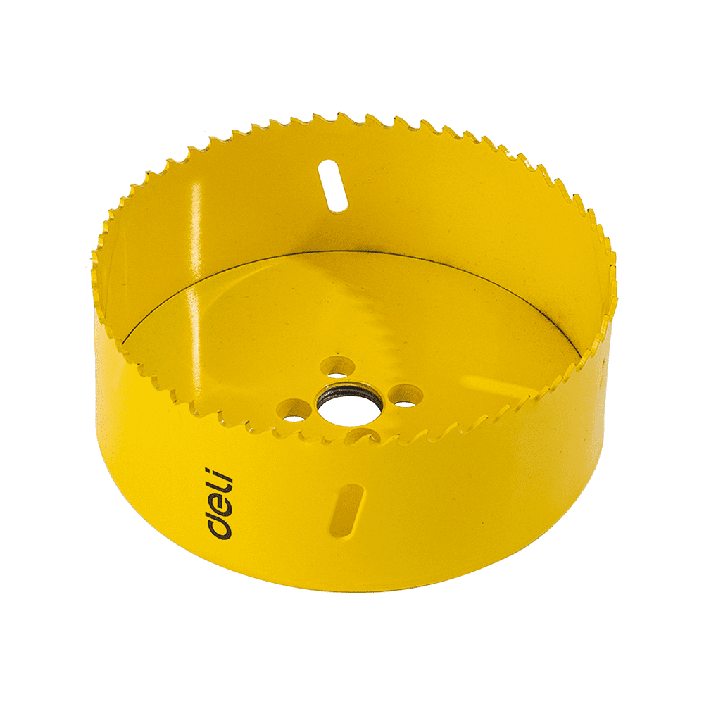 Коронка биметаллическая Deli YS EDH-SKK114-E1, 114 х 38 мм, М14 Коронка биметаллическая Deli YS EDH-SKK114-E1, 114 х 38 мм, М14