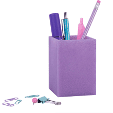 Подставка для канцелярских мелочей "Glitter", фиолетовый 