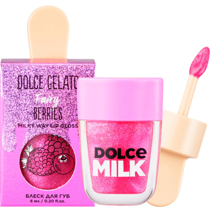 Блеск для губ DOLCE MILK GELATO "Ягодный бум", 6 мл