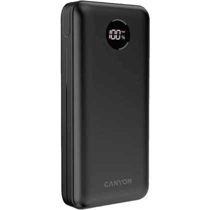 Внешний аккумулятор CANYON "PB-2002", 20000mAh , черный - 2