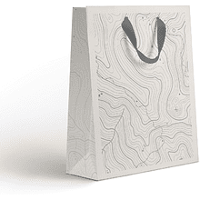 Пакет бумажный подарочный "Country M", 18х22.7х10 см, ассорти