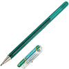 Ручка гелевая "Dual Metallic", 1.0 мм, зеленый, стерж. зеленый - 2