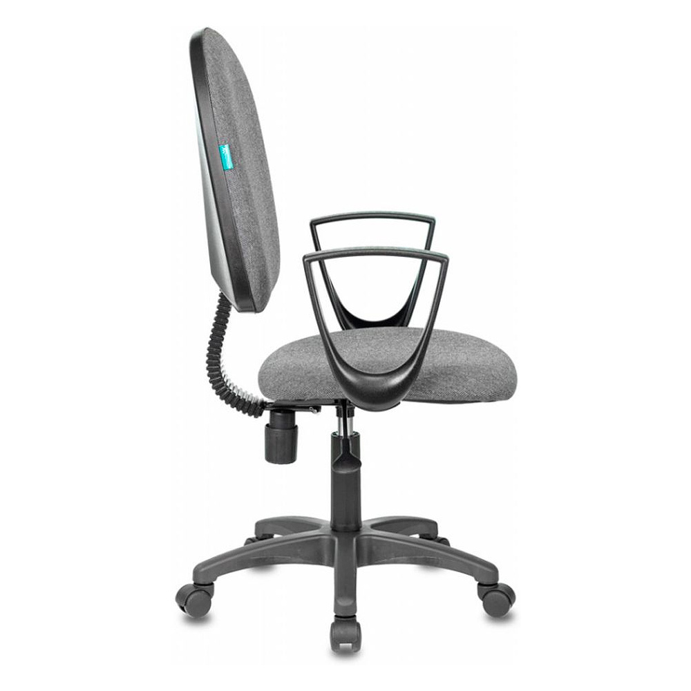 Кресло для персонала "Бюрократ CH-1300N Престиж+", ткань, пластик, серый - 3